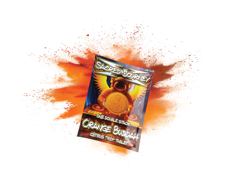 Orange Buddha